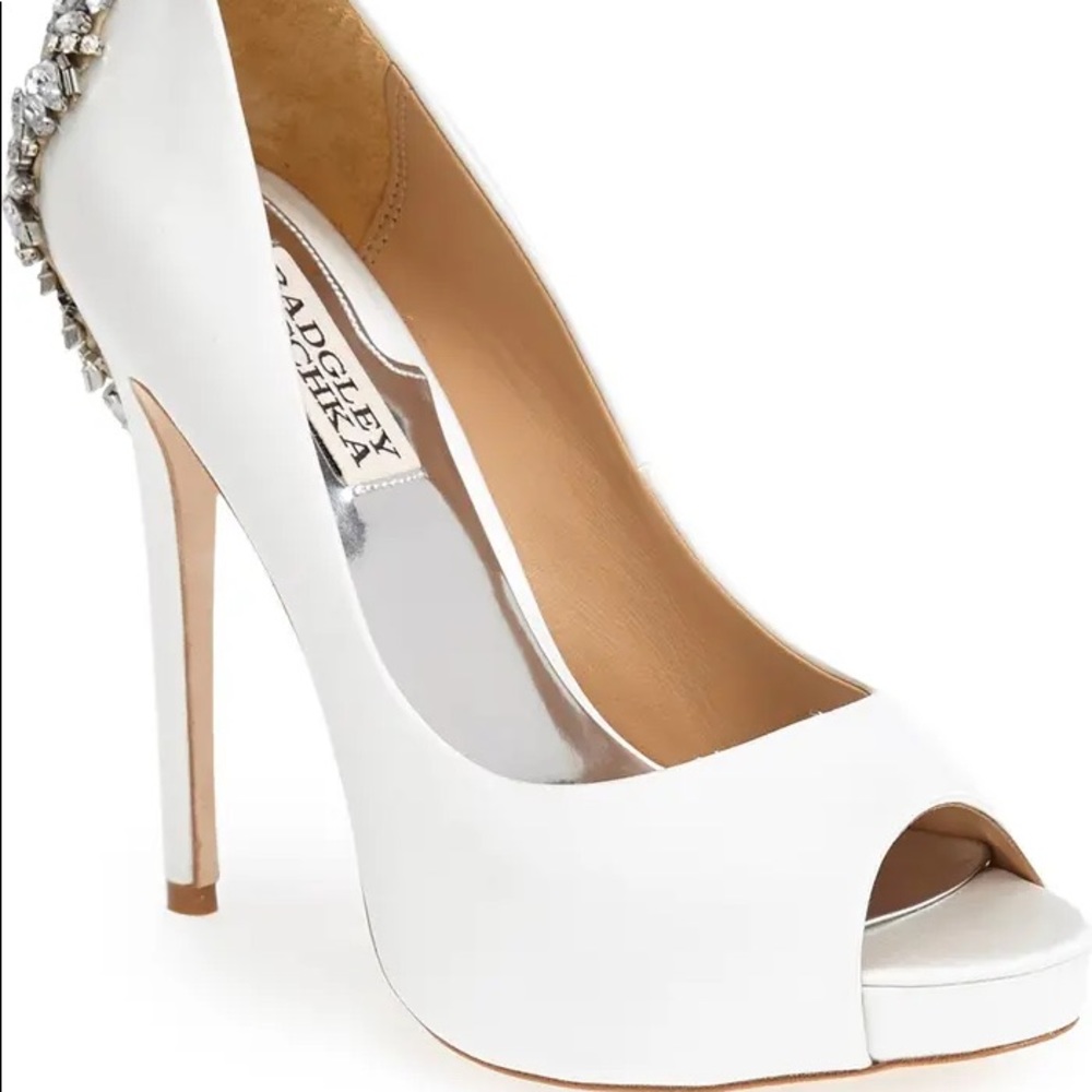 COPY - COPY - KIARA EMBELLISHED PEEP-TOE PUMP